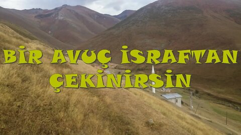 #menkıbe EN GÜZEL MENKIBELERDEN BİR BÖLÜM / "BİR AVUÇ İSRAFTAN ÇEKİNİRSİN"