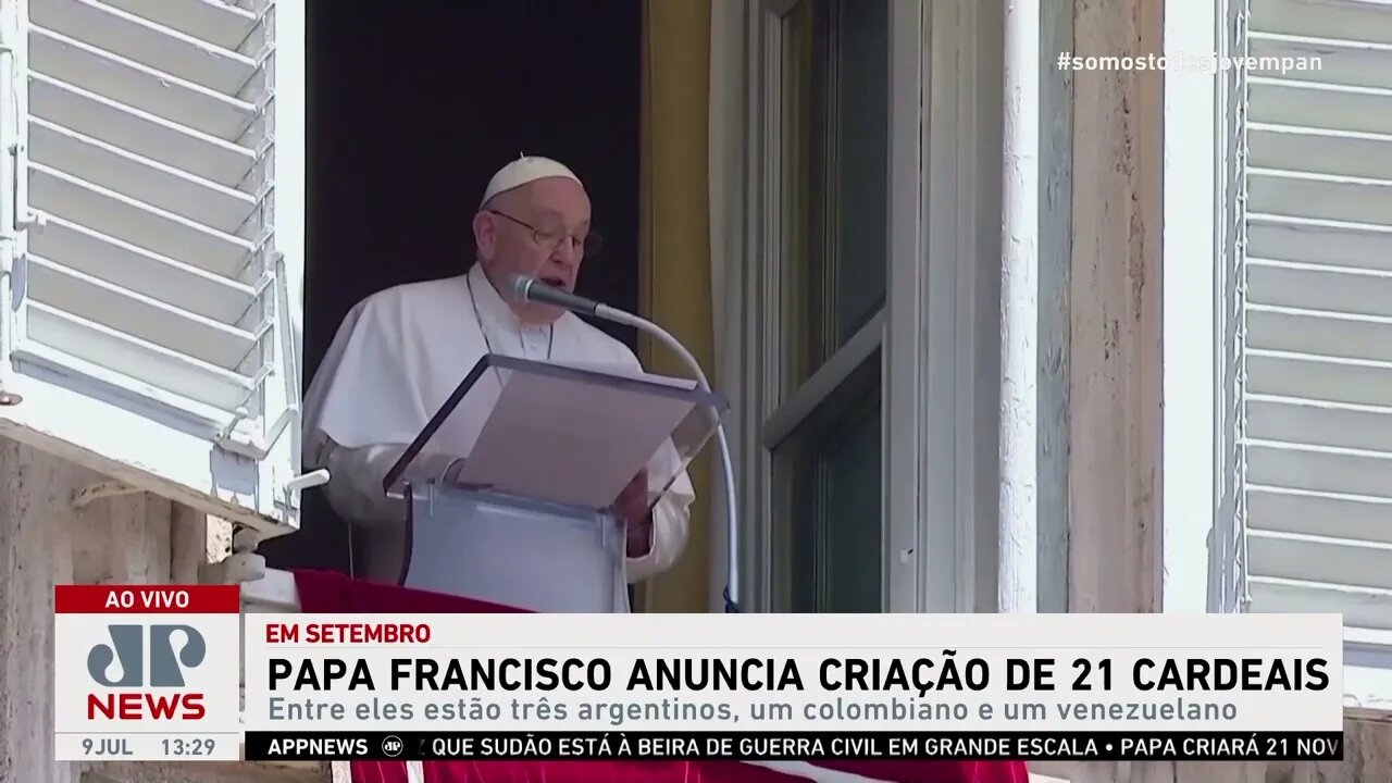 Papa Francisco anuncia 21 novos cardeais, entre eles cinco são da América Latina