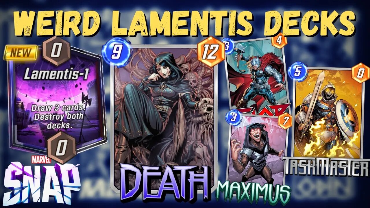 Lamentis-1 Turns Deckbuilding on its Head | Marvel Snap