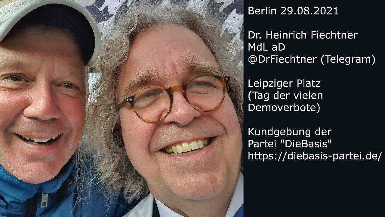 Dr. Heinrich Fiechtner am 29.08.2021 in Berlin