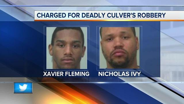 Two suspects charged with murder in deadly Culver’s robbery