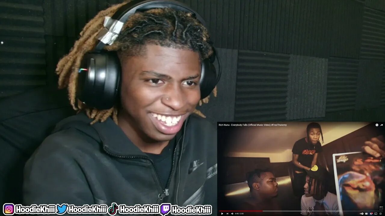 Rich Nunu Everybody Falls Official Music Video REACTION!!!