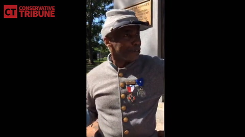 Black Confederate Supporter Scorches Anti-monument 5 SJWs 5