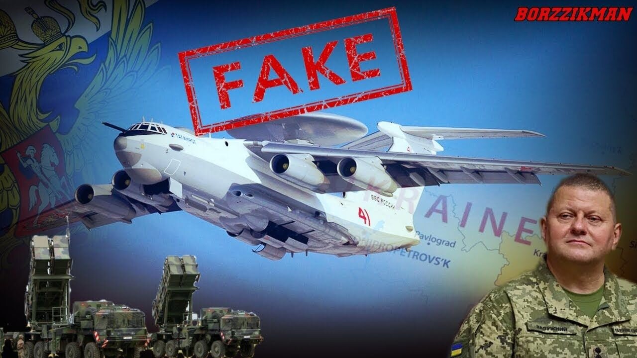 Disinformation About Downed Russian AWACS A-50U and Il-22 Was Debunked!