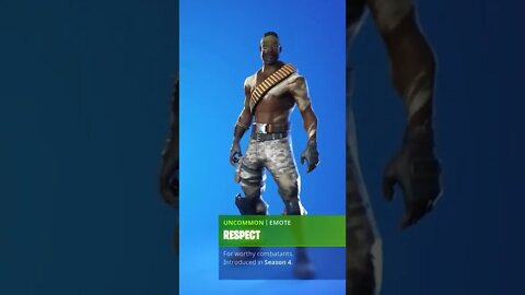 Fortnite Respect Emote