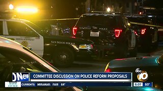 Committee to discuss proposal to create independent commission to oversee police