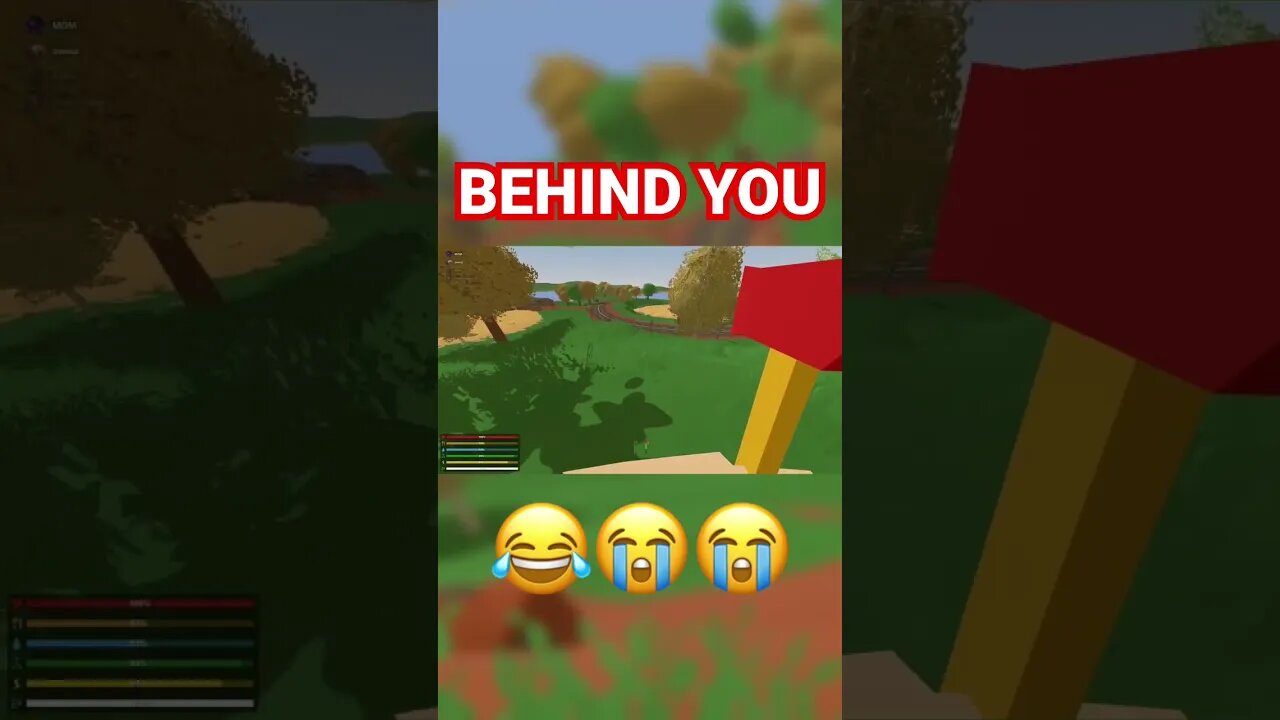 😂😭BEHIND YOU #unturned