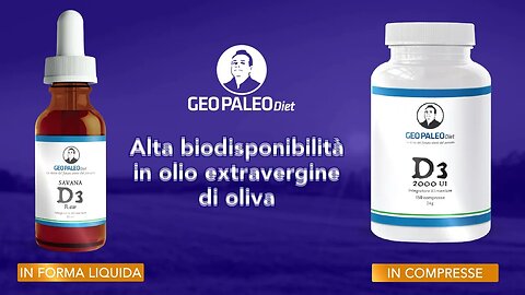 Vitamina D3 in Olio Extra Vergine di Oliva Biologico, senza zuccheri, sale, latticini e glutine