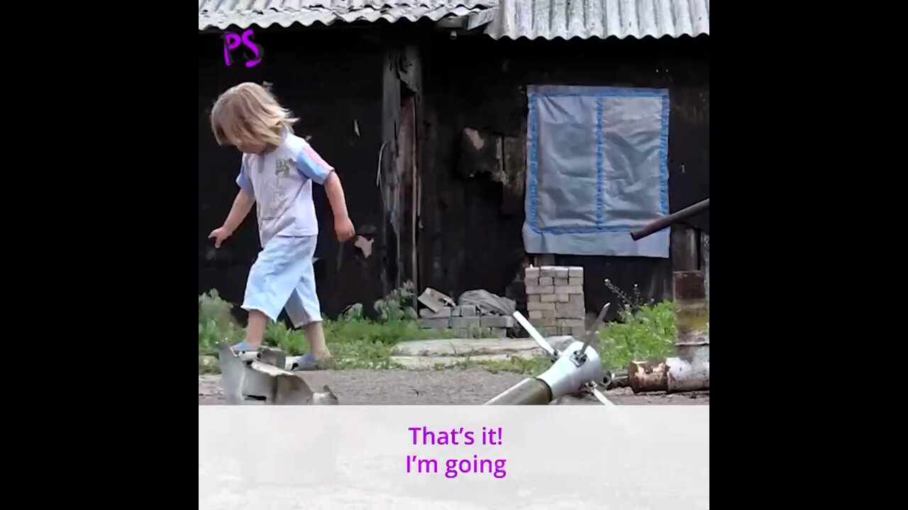 Mother in Zaitsevo, DPR is used to her daughter playing with bullets and shells