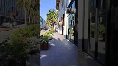 At a mall in San Jose
