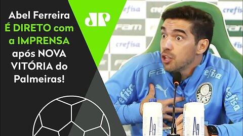 "ISSO, pra mim, é UMA FALTA DE RESPEITO! Vocês..." Abel Ferreira É DIRETO após Palmeiras x Avaí!