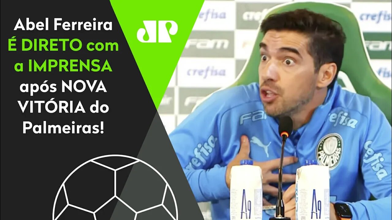 "ISSO, pra mim, é UMA FALTA DE RESPEITO! Vocês..." Abel Ferreira É DIRETO após Palmeiras x Avaí!