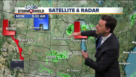 Michael Fish's NBC26 weather forecast