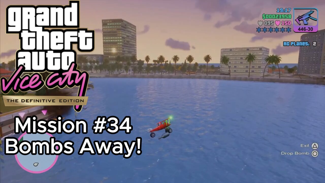 GTA Vice City Definitive Edition - Mission #34 - Bombs Away! [No Commentary]