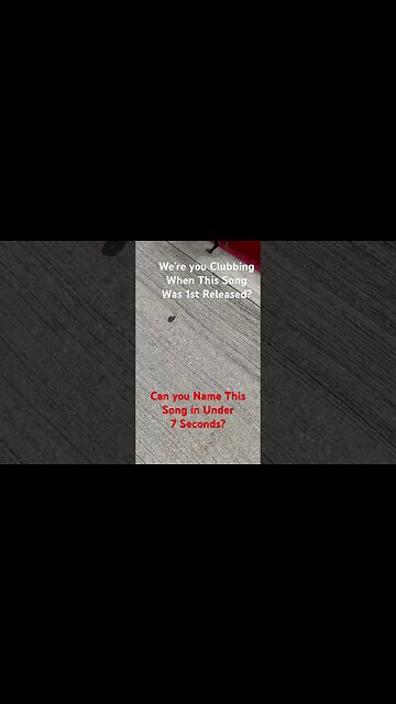 Can you name this song in under 7 seconds? How many times have you heard this song in Fremont St?