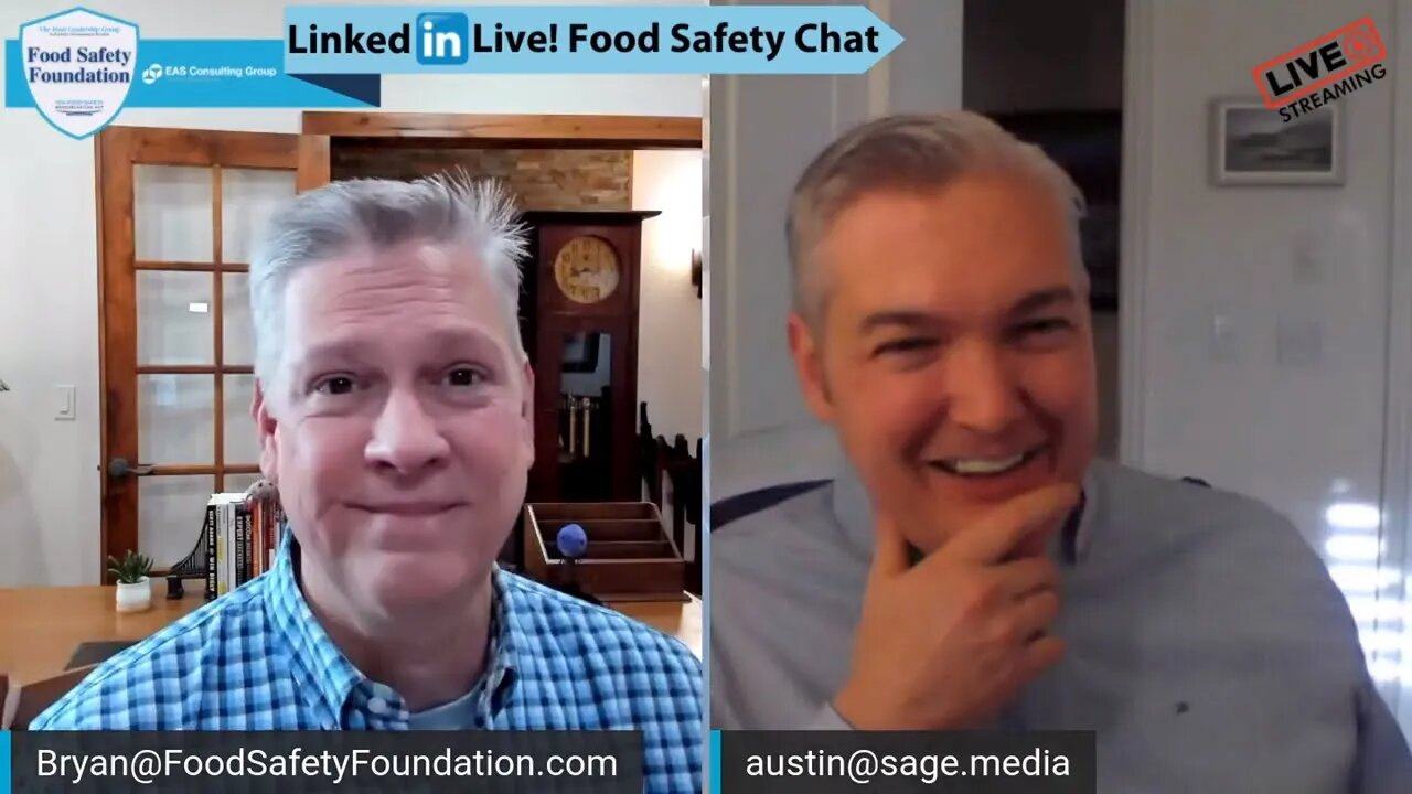 Episode 43: Food Safety Chat - Live! 091021