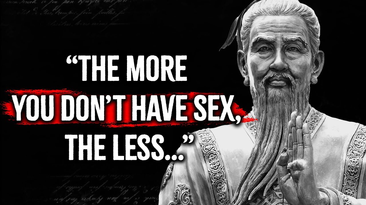 The Ancient Chinese Philosophers' Life Lessons Men Learn Too Late In Life #Quotes