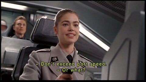 Funniest moment in Starship Troopers movie