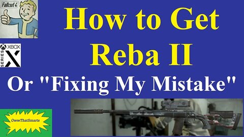 Fallout 4 - How to Get Reba II