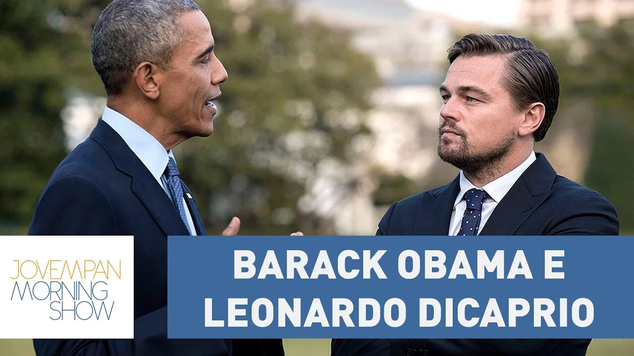 DiCaprio e Obama se encontram para discutir aquecimento global | Morning Show