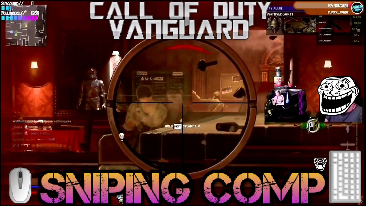 Vanguard sniping Comp😎