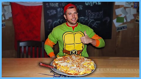 6.5 POUND BREAKFAST PIZZA CHALLENGE IN WISCONSIN!