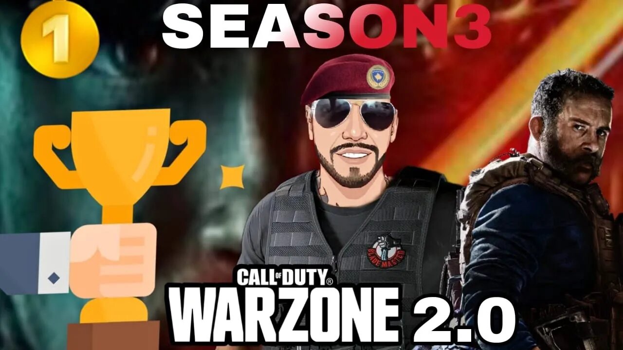 WARZONE 2.0 \/ 3° TEMPORADA/\ " ALEGRIA E TRISTEZA " 🤦🏻‍♂️