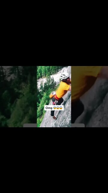 Rock Climbing | His friend safe him #rockclimbing