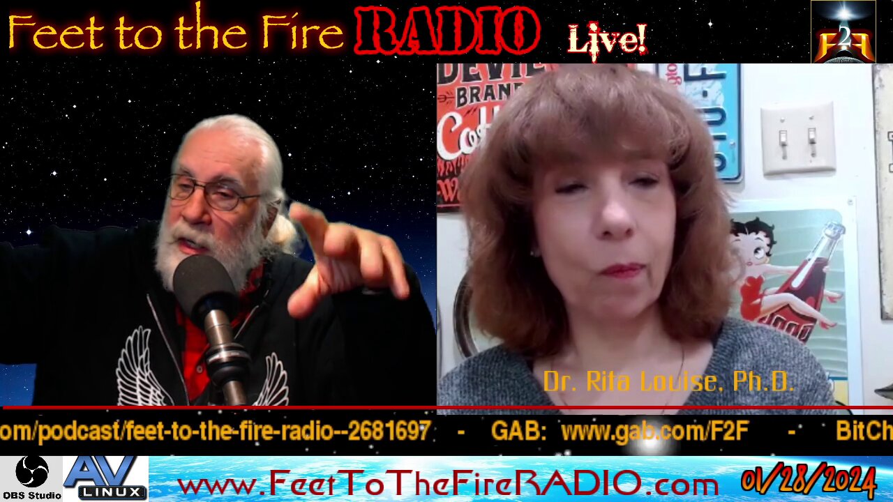 F2F Radio: Medical Intuitive Dr. Rita Louise Returns to F2F!