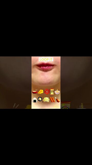 asmr emoji cheese food eating challenge - cheeky sisters emoji eating challenge | #asmr #food