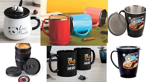 Top 5 coffee mugs / Camera lens mug / Cup. Crazy Gadgets. Amazon coffee mugs and cups.