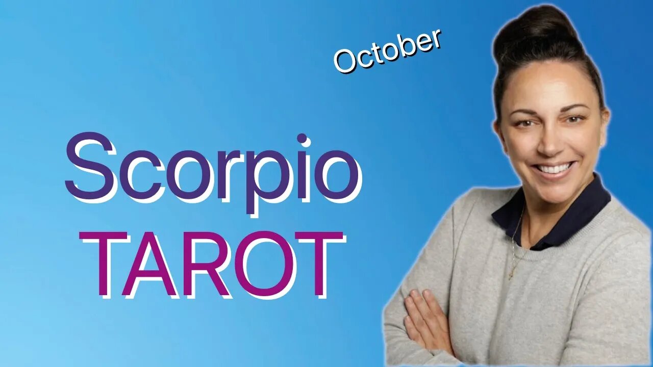 SCORPIO OCTOBER 2023 TAROT ♏️ #scorpio #tarot #oracle
