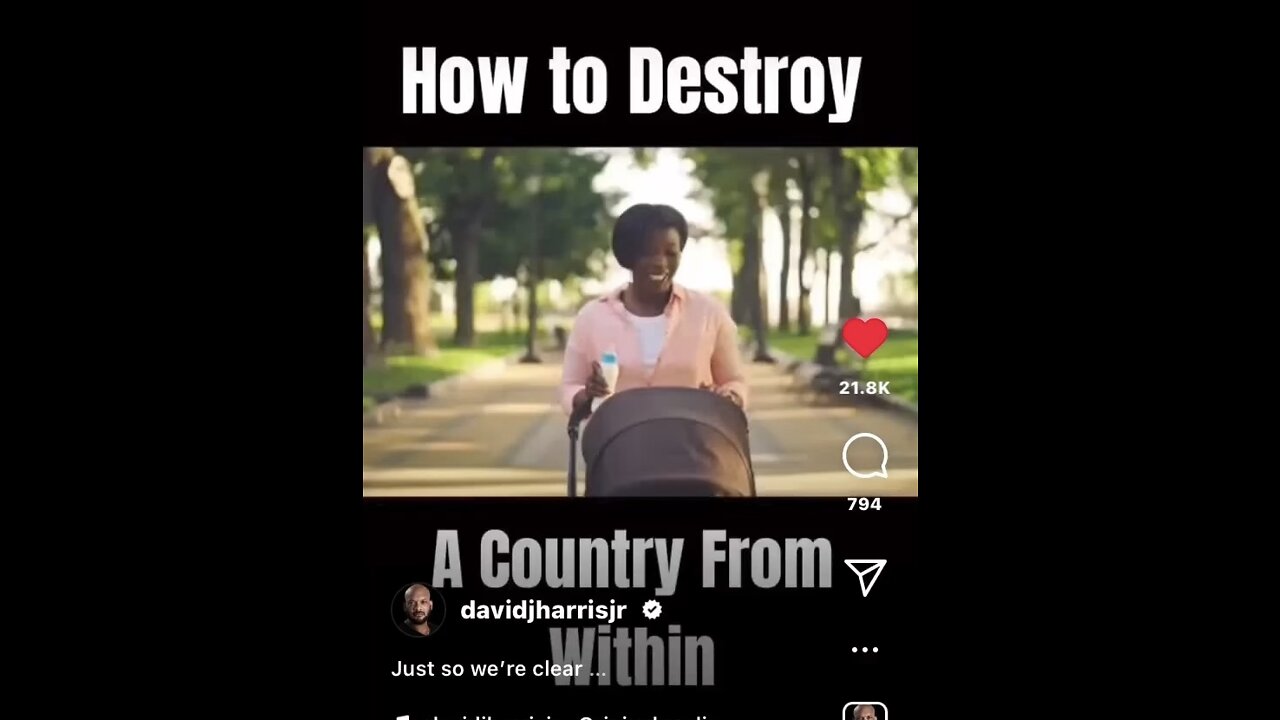 How to destroy a country from within (Captioned)