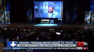 Original Freedom Writer speaks to youth