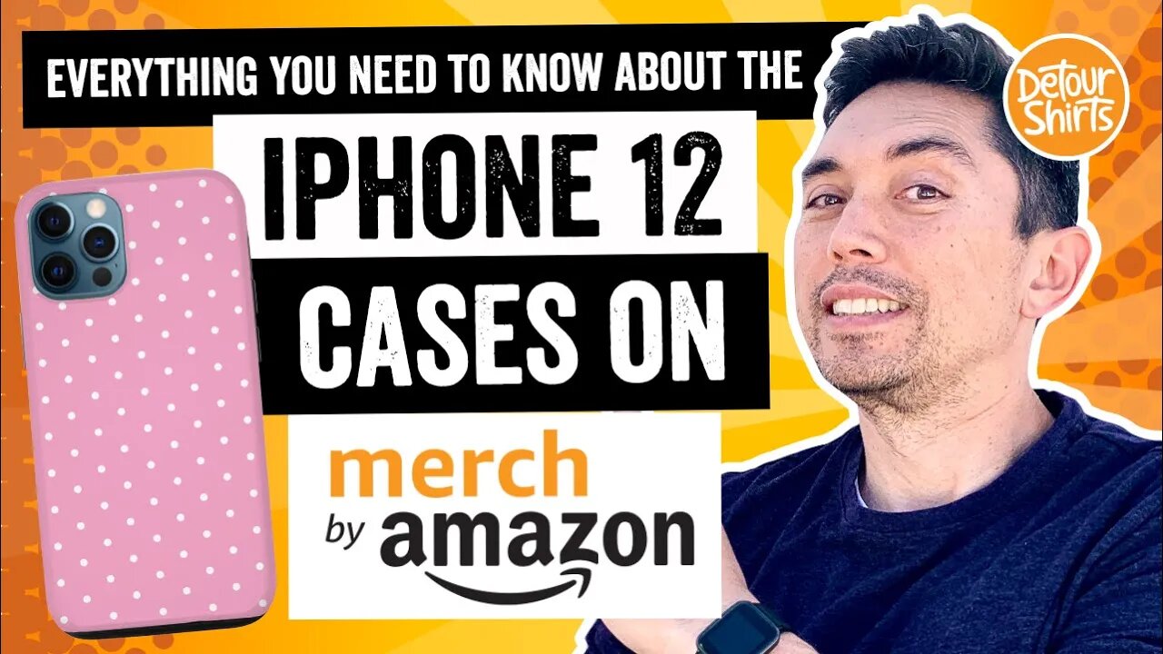 NEW iPhone 12 Cases on Merch by Amazon. Quick look at these new products. Step by step tutorial.