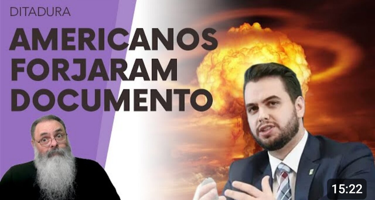 CASO FILIPE MARTINS teve DOCUMENTOS FORJADOS na POLÍCIA AMERICANA: POTENCIAL de DESTRUIÇÃO ATÔMICA