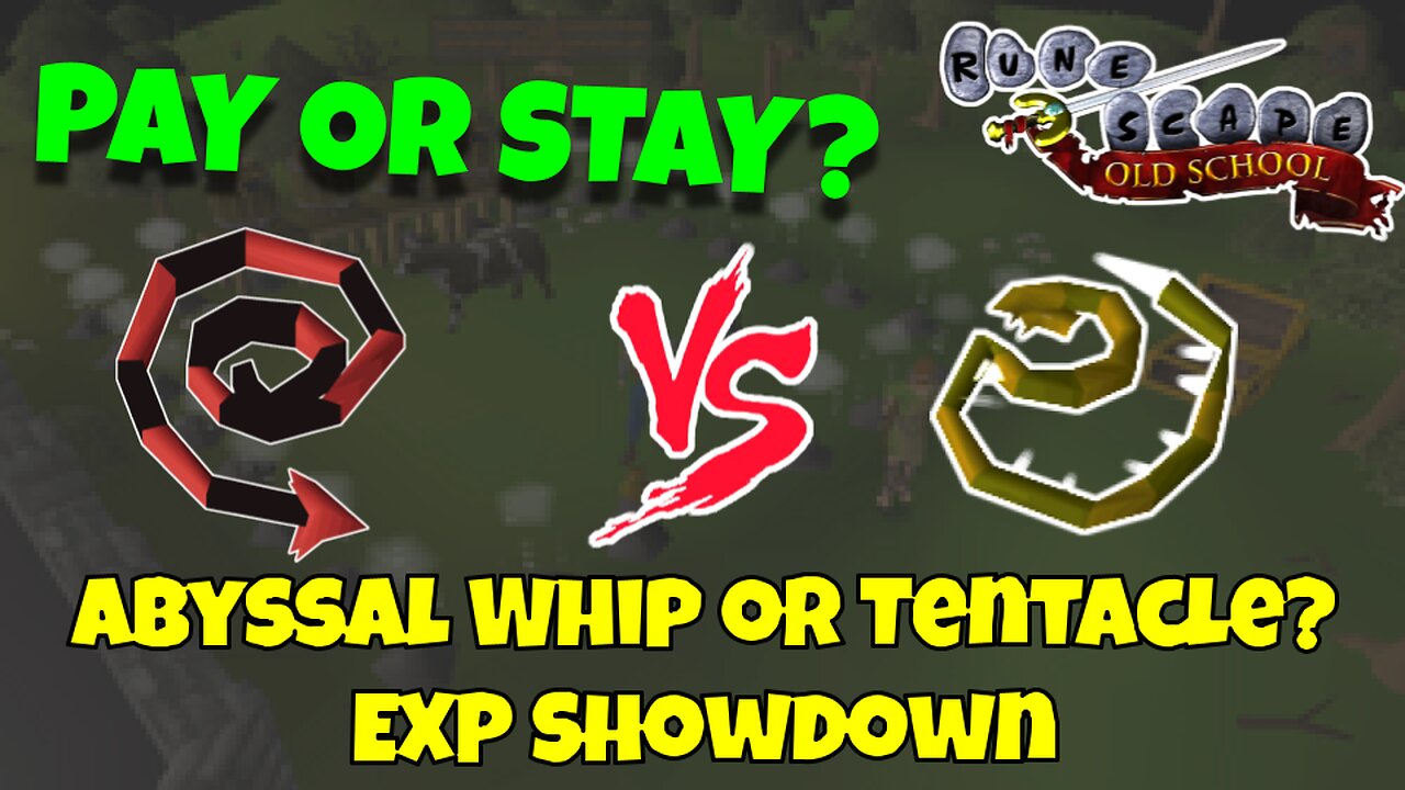 Pay or Stay #38 | Abyssal Whip vs Abyssal Tentacle | OSRS NMZ