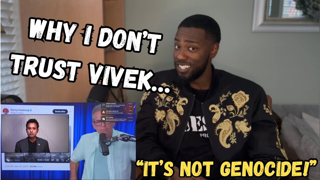 Why I DON’T Trust Vivek…Yet! Reaction To Vivek PRESSED On 🇮🇱