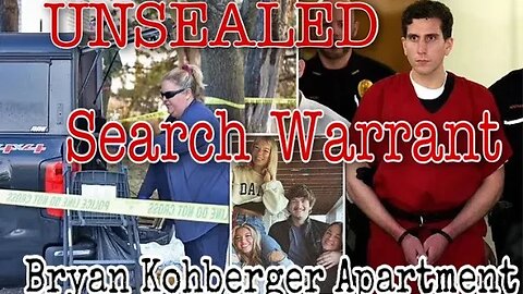 Bryan Kohberger: Computer, Hair, Glove & Blood Stained Items Seized From Murders Suspect’s Home!