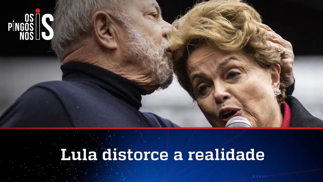 Lula volta a falar que impeachment de Dilma foi 'golpe de Estado'