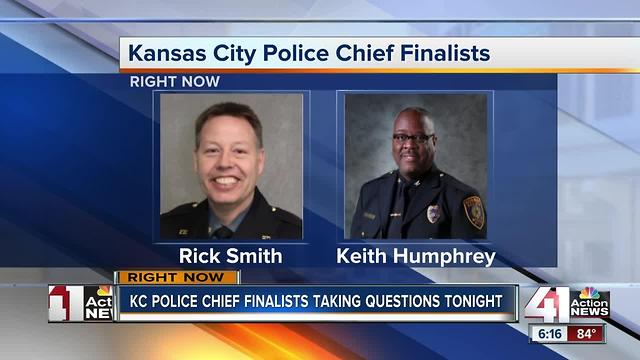 Residents question KCPD chief candidates in public forum