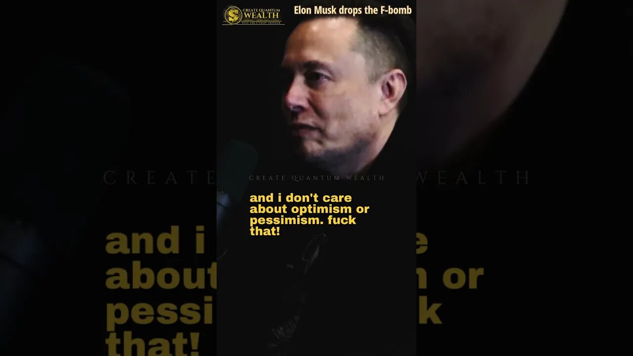 Elon Musk drops the F-bomb #elonmusk #shorts