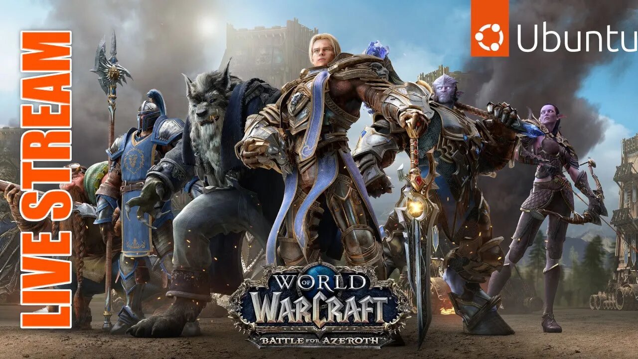 World of Warcraft For Mrs D LIVE on Ubuntu 22.04 Linux