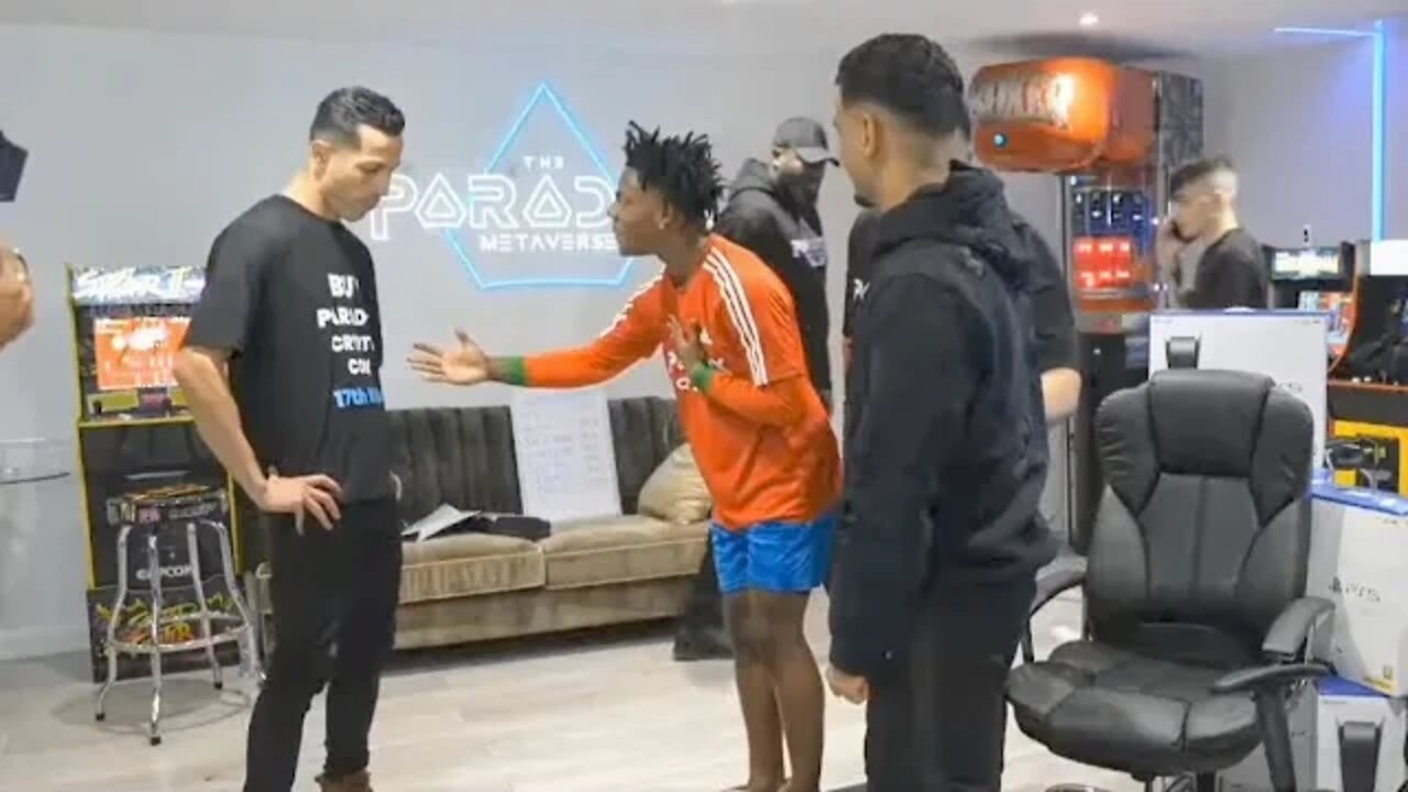 IShowSpeed Finally Meets Ronaldo