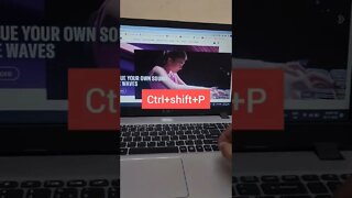 Useful page print keyboard shortcuts in chrome browser #shorts #youtubeshorts