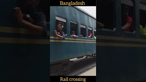 Bangladesh || Rail Crossing || #shorts @Sojibbdonline