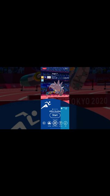 Sonic at the Olympic Games Tokyo 2020 - Asakusa Station 400m Hurdles 1-1 Gameplay