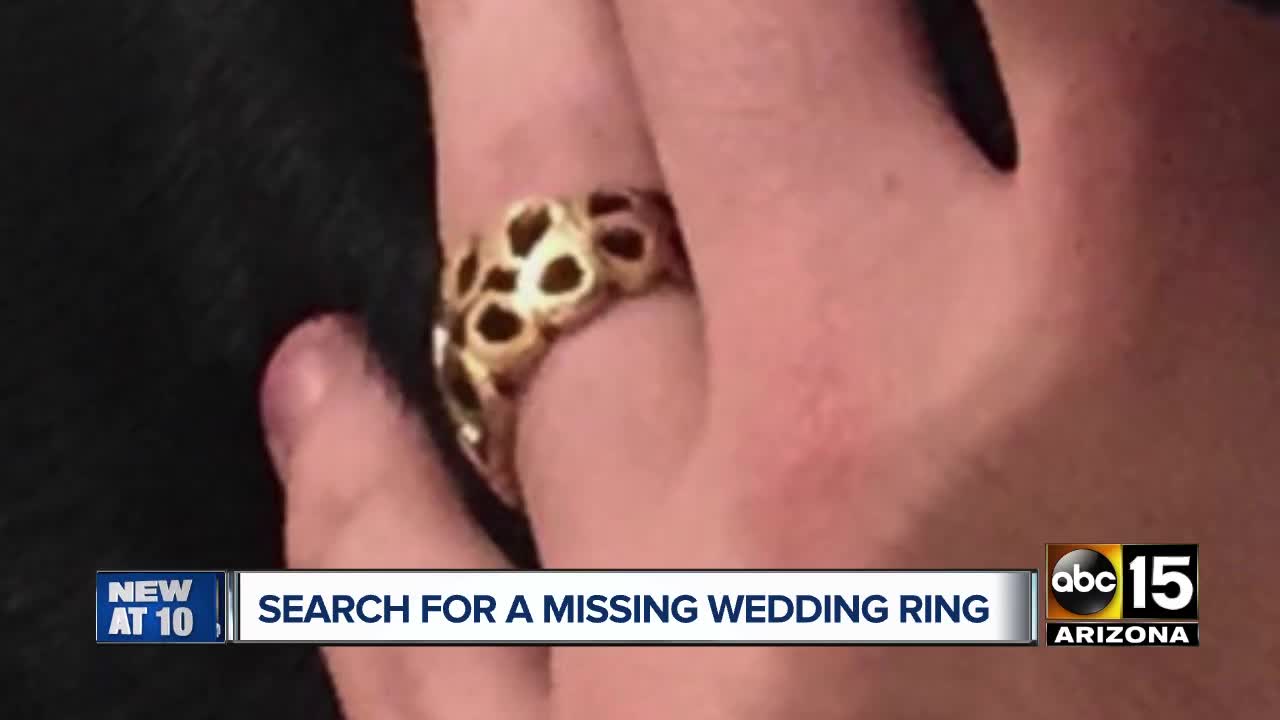 Mesa man desperate to find lost wedding ring