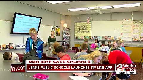 Jenks Public Schools launches tip line app