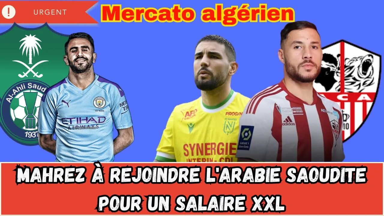 Andy Delort sur le point de rejoindre le Qatar//AC Ajaccio fait un coup bas à Belaili.